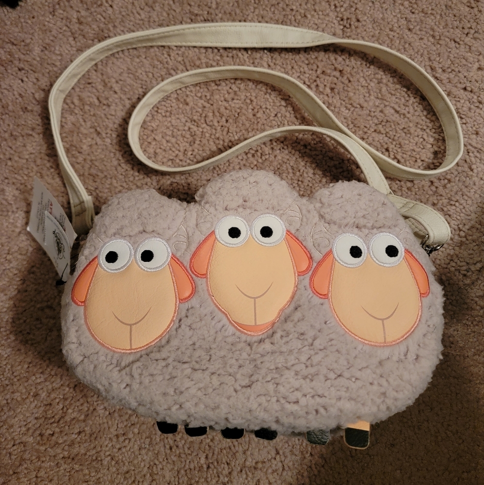 Disney Parks Loungefly Toy Story Bo Peep's Sheeps (Billy, Goat, Gruff) Crossbody